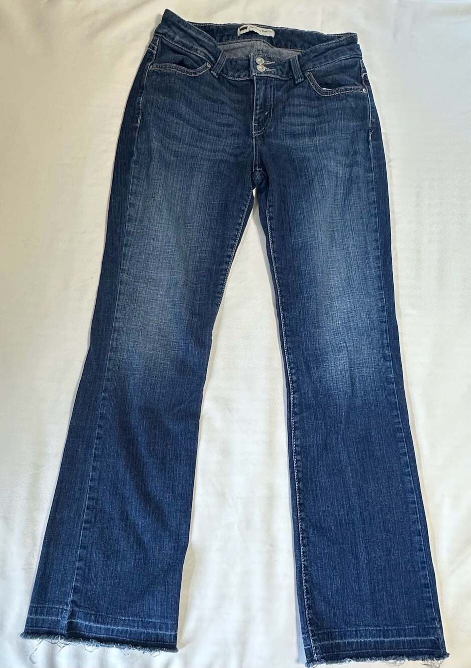 Levi's 529 Curvy Boot Cut Denim Jeans Size 28